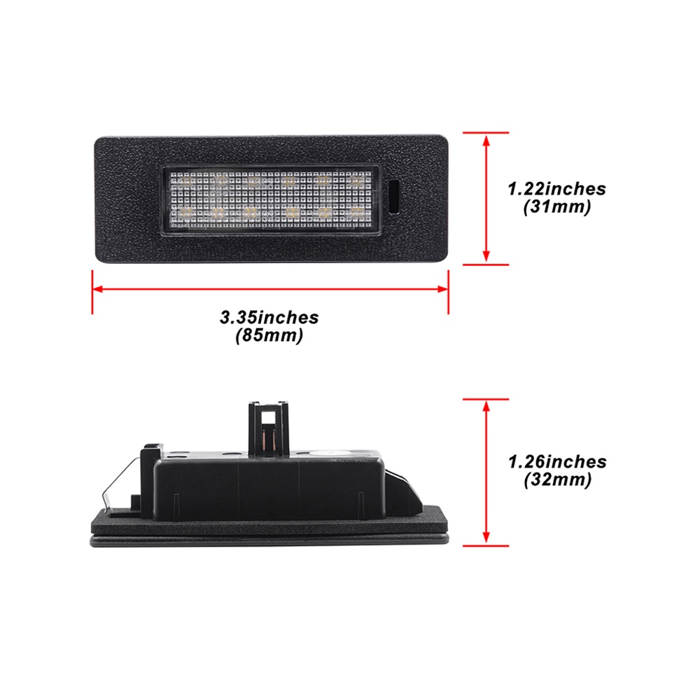 หลอดไฟ-led-ติดป้ายทะเบียนรถยนต์-สําหรับ-audi-a5-s5-q2-q5-2016-2017-2018-2019-2-ชิ้น