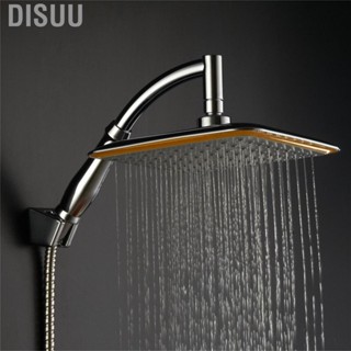 Disuu High Pressure Rain Shower Head Universal Adjustment Bathroom Boosting Top Quadrate