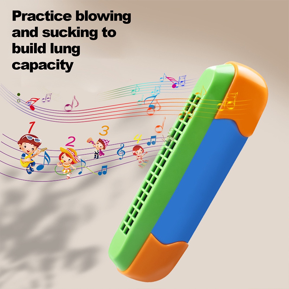 professional-practical-accurate-for-kids-early-education-easy-to-play-16-hole-creative-toys-folk-rock-beginner-harmonica