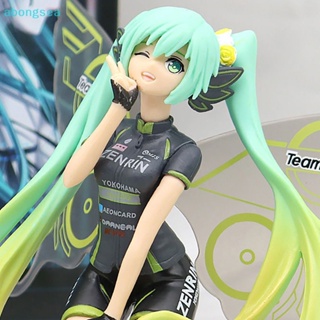 Abongsea โมเดลฟิกเกอร์ PVC รูปปีกผีเสื้อ Hatsune Miku Racing ของเล่นสําหรับเด็ก