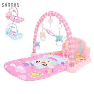 SARRAN Baby Gym Play Mat Activity with Music Tummy Time Padded Toy Gift. เสื่อสำหรับเล่นยิมสำหรับเด็ก