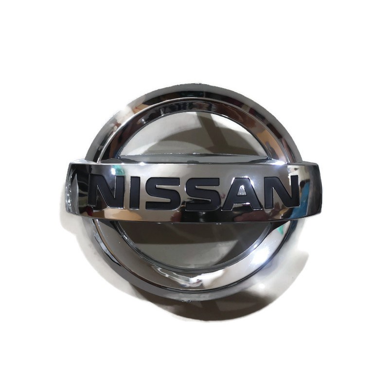 แนะนำ-พลาสติกชุบโครเมี่ยม-โลโก้-nissan-สีชุบโครเมี่ยม-ขนาด-12-x-14-cm