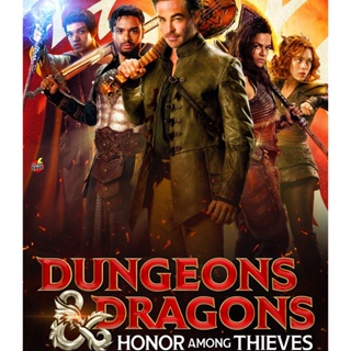 4K UHD 4K - ดันเจียนส์ &amp; ดรากอนส์ เกียรติยศในหมู่โจร (2023) Dungeons &amp; Dragons Honor Among Thieves - แผ่นหนัง 4K UHD (เส