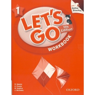Bundanjai (หนังสือเรียนภาษาอังกฤษ Oxford) Lets Go 4th ED 1 : Workbook +Online Practice (P)
