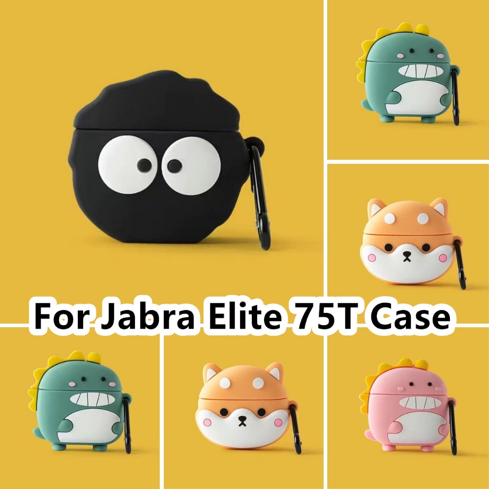 พร้อมส่ง-เคสหูฟัง-แบบนิ่ม-ลายการ์ตูน-สําหรับ-jabra-elite-75t-jabra-elite-75t