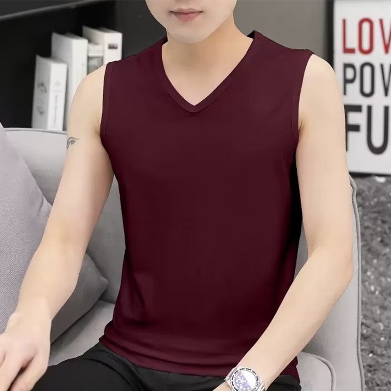 youtang-เสื้อกั๊ก-แนวโน้มที่เรียบง่าย-ฤดูร้อน-เสื้อกั๊กเหงื่อของผู้ชายขี้เกียจ-อารมณ์-ใหม่-คอกลม-ญี่ปุ่น
