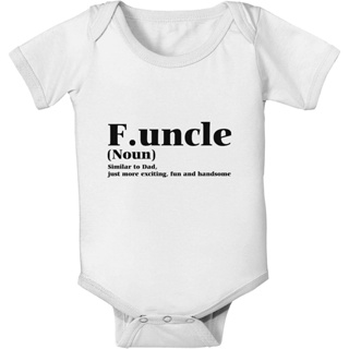 Tooloud Funcle - Fun Uncle ชุดบอดี้สูท รอมเปอร์ สําหรับเด็กทารก 2NPF