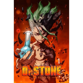 DVD DR.STONE ดร.สโตน เจ้าแห่งวิทยาศาสตร์กู้คืนอารยธรรมโลก 1 (ตอนที่ 1-24) (เสียง ไทย | ซับ ไม่มี) DVD