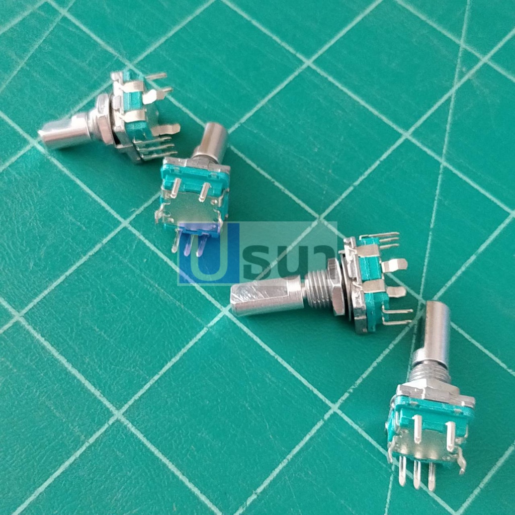 โวลลุ่ม วอลลุ่ม ดิจิตอล Rotary Encoder Audio Digital Potentiometer Volume หมุนรอบตัวเองได้ EC11