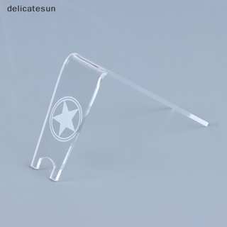 Delicatesun 1 ชิ้น อะคริลิคใส ขนาดเล็ก ที่วางปืนกลางแจ้ง โมเดลโชว์ ขาตั้งแสดง ดี