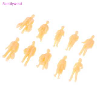 Familywind&gt; โมเดลฟิกเกอร์สถาปัตยกรรมมนุษย์ ขนาดเล็ก สเกล 1:87 50 ชิ้น