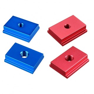 1pc M6/M8 T-track Slider Aluminum Alloy T-track Slider Slot Nut Tool Red/Blue