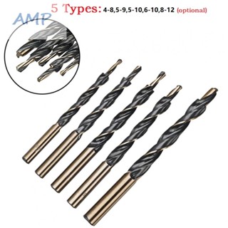 ⚡NEW 8⚡Drill Bit Drilling Hole Woodworking Tool 8-4/9-5/10-5/10-6/12-8mm Step Drill Bit