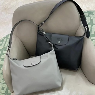 พร้อมส่ง Longchamp กระเป๋าหนังวัวแท้ ใต้วงแขน