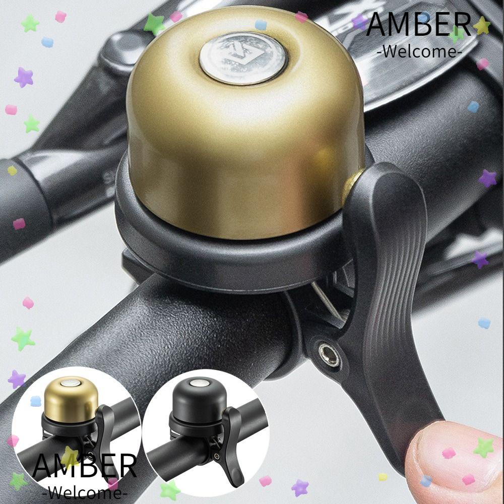 amber-กระดิ่งติดแฮนด์จักรยาน-ทองเหลือง-กันน้ํา-เสียงคมชัด-ทนทาน-อุปกรณ์เสริม-สําหรับ-airtag-gps