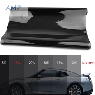 ⚡NEW 8⚡1 Roll Of Casement Tint Film 50x200cm 15% VLT Black Film Car Accessories