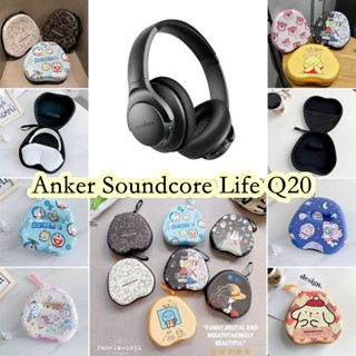 【พร้อมส่ง】เคสหูฟัง ลายการ์ตูน สําหรับ Anker Soundcore Life Q20 Soundcore Life Q20