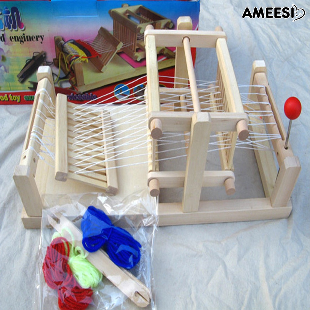 ameesi-จักรเย็บผ้าไม้จําลอง-ไมโครลูม-เพิ่มความสามารถในการเย็บผ้า-diy-เพื่อการศึกษา-สําหรับเด็ก