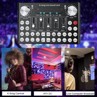 New Arrival~Live Sound Card K1 DJ Mixer F007 Karaoke Live Broadcast Studio Recording
