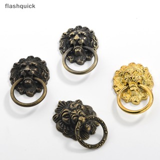 Flashquick มือจับประตูตู้เสื้อผ้า หัวสิงโต โลหะผสมสังกะสี หลากสี