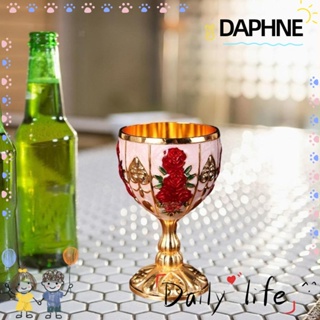 Daphne แก้วไวน์ สไตล์วินเทจ ย้อนยุค หรูหรา สร้างสรรค์
