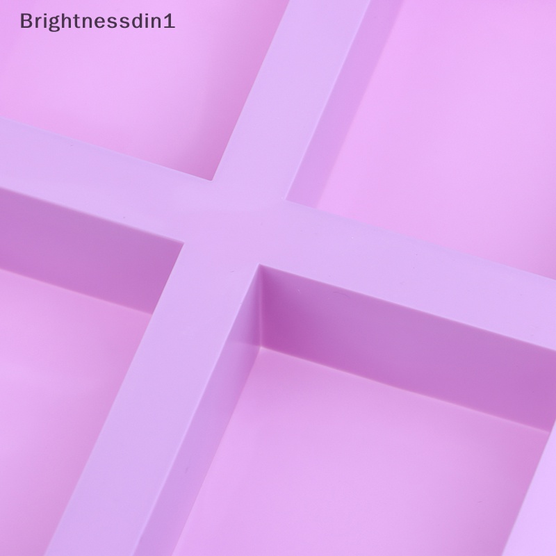 brightnessdin1-ถาดแม่พิมพ์-ทรงสี่เหลี่ยมผืนผ้า-6-ช่อง-สําหรับทําสบู่แฮนด์เมด-diy
