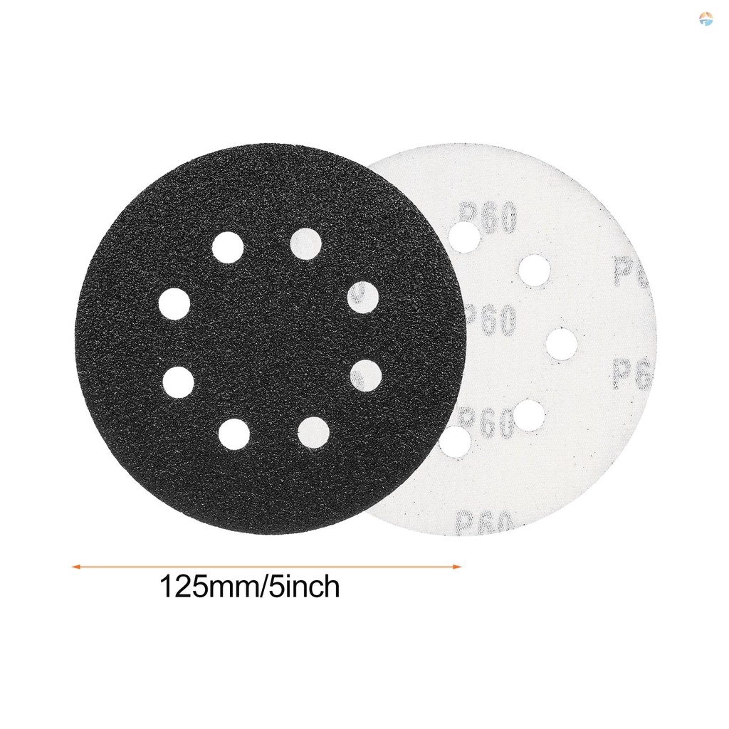 fash-แผ่นกระดาษทรายซิลิคอน-คาร์ไบด์-5-นิ้ว-125-มม-8-รู-240-180-120-80-60-สีดํา-สําหรับเครื่องขัดกระดาษทราย-สุ่มสี-50-ชิ้น