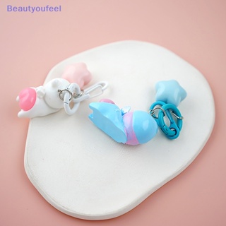 [Beautyoufeel] พวงกุญแจ จี้ตุ๊กตานอนหลับน่ารัก ขนาดเล็ก เครื่องประดับแฟชั่น สําหรับแขวนกระเป๋าเป้สะพายหลัง