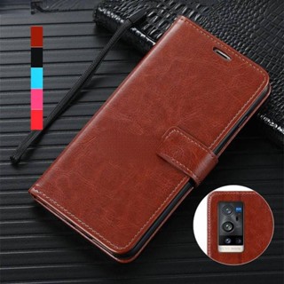 เคสโทรศัพท์มือถือหนัง PU ฝาพับ พร้อมช่องใส่บัตร และขาตั้ง สําหรับ Vivo V2043 V2032 V2026 V2029 V2027 V2022 V2005A V2004 V2011A V2052 VivoV2043 VivoV2032 VivoV2026 VivoV2029 VivoV2027