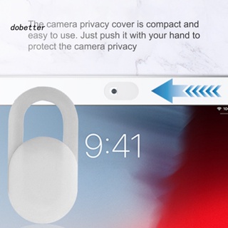 &lt;Dobetter&gt; ฝาครอบเลนส์กล้องเว็บแคม ABS แบบเลื่อนได้ ใช้งานง่าย สําหรับแล็ปท็อป PC 2 ชิ้น