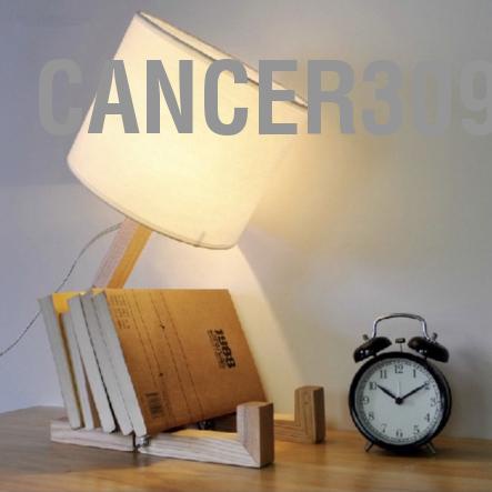 cancer309-โคมไฟข้างเตียงโคมไฟข้างเตียงทรงกระบอกไม้ปรับได้สำหรับห้องนอนห้องนั่งเล่นสำนักงาน