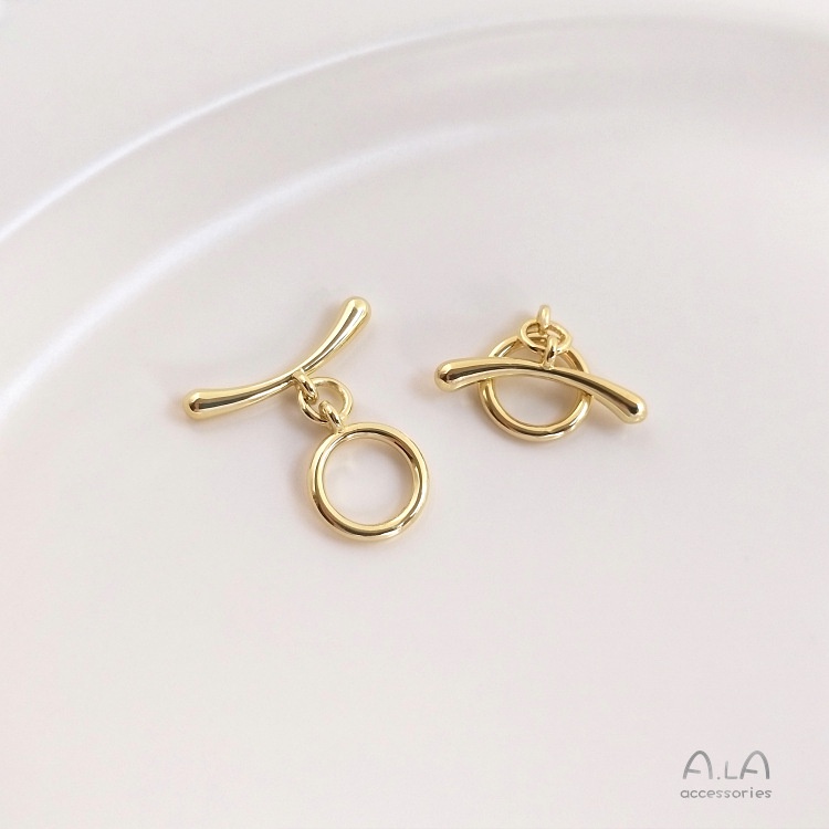 เครื่องประดับ-diy-อุปกรณ์เสริม-ot-บักเกิลชุบทอง-14k-แฮนด์เมด-สําหรับทําเครื่องประดับ-สร้อยคอ-สร้อยข้อมือ-diy-หัวเข็มขัดเชื่อมต่อ-สร้อยข้อมือ-สร้อยคอ-กําไลข้อมือ