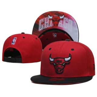 หมวกแก๊ป NBA Chicago Bulls Snapback สไตล์ฮิปฮอป พร้อมสายคล้องปรับได้ สําหรับผู้ชาย และผู้หญิง