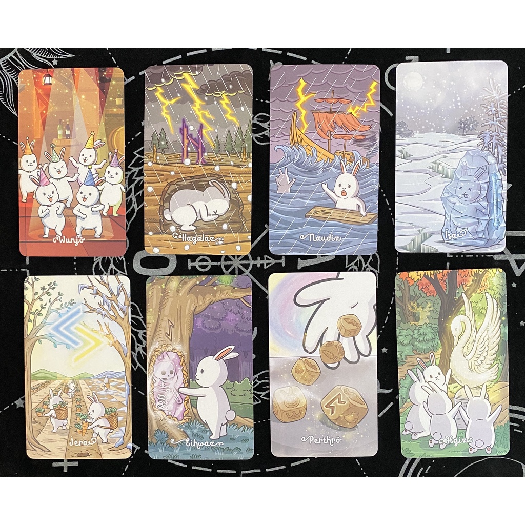 Chubby Bun Rune V.3 (Elder Futhark) ไพ่ทาโรต์ 78 ใบ คุณภาพสูง | Shopee ...