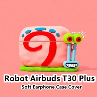 【คุณภาพสูง】เคสหูฟัง แบบนิ่ม ลายการ์ตูนชิบะ อินุฟอร์ สําหรับ Robot Airbuds T30 Plus Airbuds T30 Plus