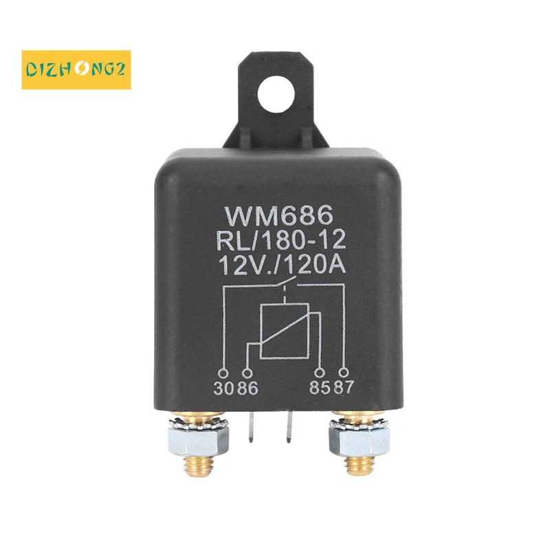 รีเลย์แยกแบตเตอรี่-dc-12v-12v-120a-สําหรับรถยนต์-รถบรรทุก-12v-120a