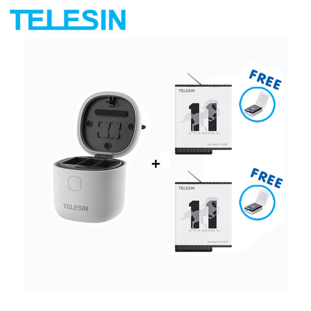 gopro-11-10-9-telesin-allin-box-3-in-1-charger-amp-card-reader-amp-storage-box-telesin-stamina-battery-endu