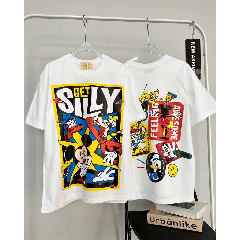 good-day-เสื้อยืดโอเวอร์ไซส์-ผ้าคอตตอน