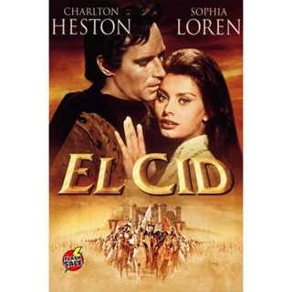 DVD ดีวีดี El Cid (1961) เอล ซิด วีรบุรุษสงครามครูเสด (เสียง ไทยมาสเตอร์/อังกฤษ ซับ ไทย/สเปน) DVD ดีวีดี