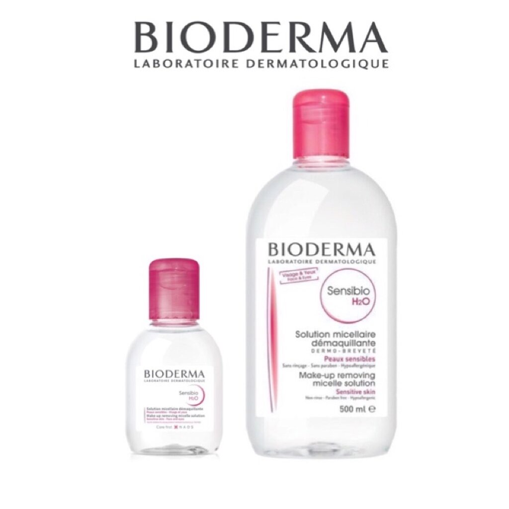 Bioderma Sensibio H2O Makeup Removing Micella Solution 100ml / 500 ml