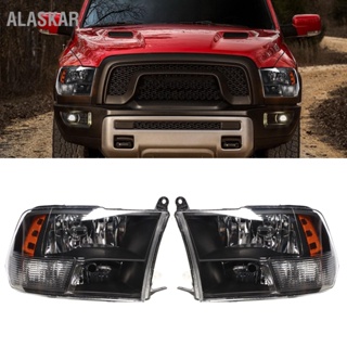 ALASKAR ไฟหน้ารถ LED CH2503217 ปิดผนึก Weatherproof ด้านหน้าเปลี่ยนชุดไฟหน้าสำหรับ Dodge Ram 1500 2500 3500