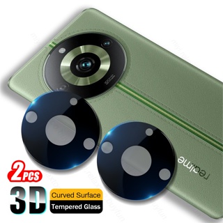 เคสกระจก ขอบโค้ง 3D ป้องกันเลนส์กล้อง สําหรับ Realme 11 Pro Plus 5G Realme11 Realme 11 Pro+ 5G 2023 RMX3740 6.7 นิ้ว 2 ชิ้น