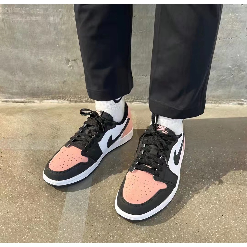 air-jordan-1-retro-low-og-bleached-coral-ของแท้-100