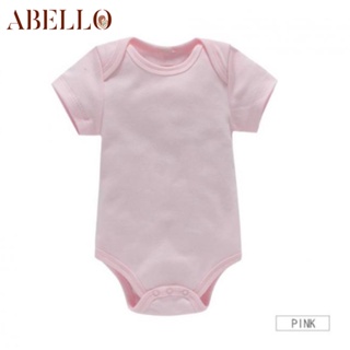 Abello เสื้อแขนยาว สีพื้น สําหรับเด็กทารกแรกเกิดผู้ชาย และผู้หญิง อายุ 0-1 ปี