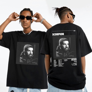 มีความสุข เสื้อยืดแขนสั้น ผ้าฝ้าย พิมพ์ลายอัลบั้มแร็ปเปอร์ Drake Boys แฟชั่นฤดูร้อน สําหรับเด็กผู้ชาย