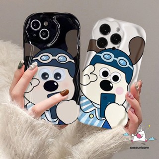 เคสโทรศัพท์มือถือ Tpu นิ่ม ขอบโค้ง ลายการ์ตูนสุนัขเซลฟี่น่ารัก 3D สําหรับ Realme C53 C55 C31 C11 C35 5i 9i 5sC25 C33 C30 C15 5 6i 7i C21Y C25s C25Y C12 C17 C21 C2 C20 C3 C1