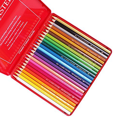 เฟเบอร์-คาสเทลล์-สามเหลี่ยมยาว-24สี-tri-colour-faber-castell-24-colour