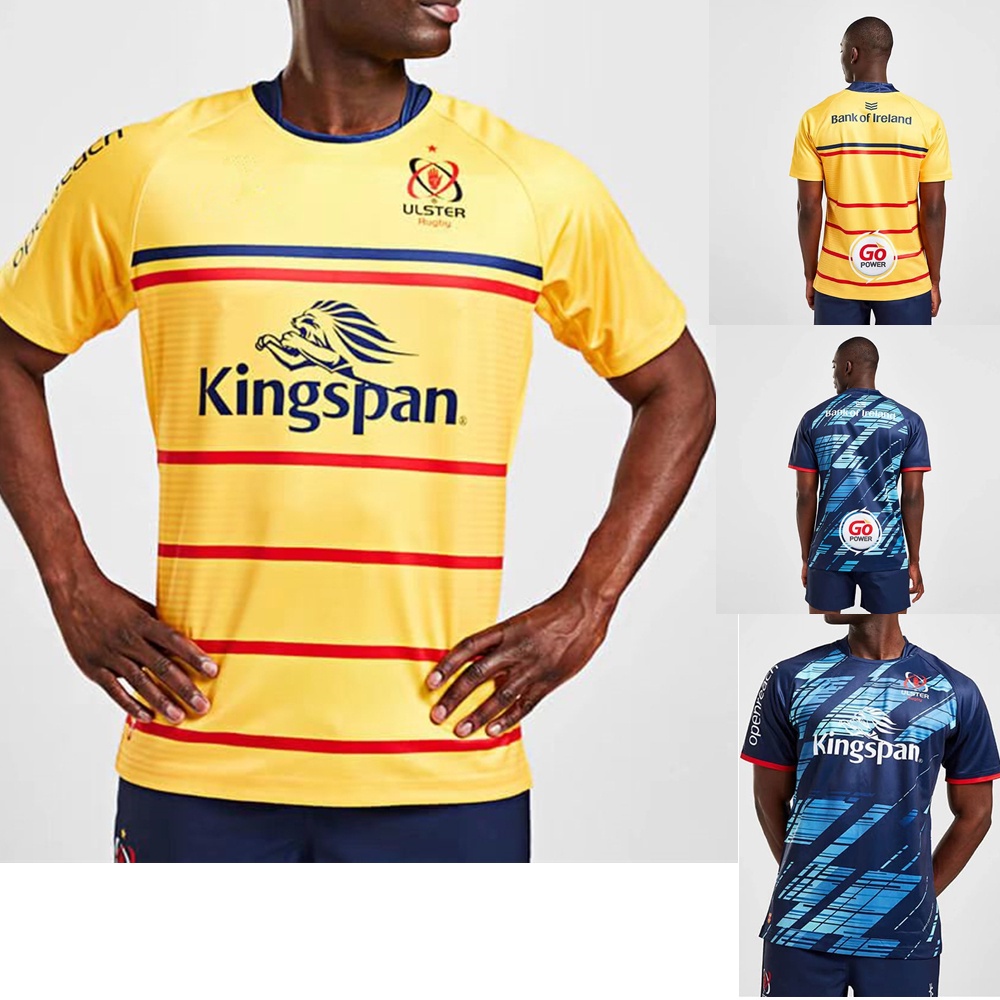 ใหม่ ulster rugby JERSEY เสื้อยืดลําลอง แขนสั้น คอกลม พิมพ์ลาย ulster