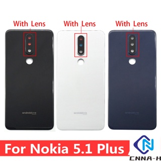 ฝาครอบแบตเตอรี่ด้านหลัง สําหรับ Nokia 5.1 Plus X5