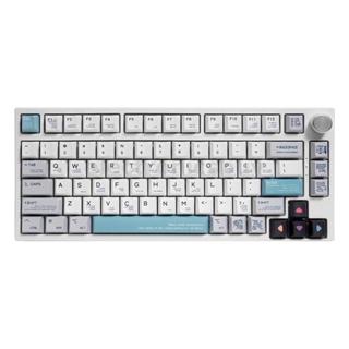 Gamakay TK75 คีย์บอร์ดเล่นเกม 75% RGB 81 คีย์ PBT NKRO